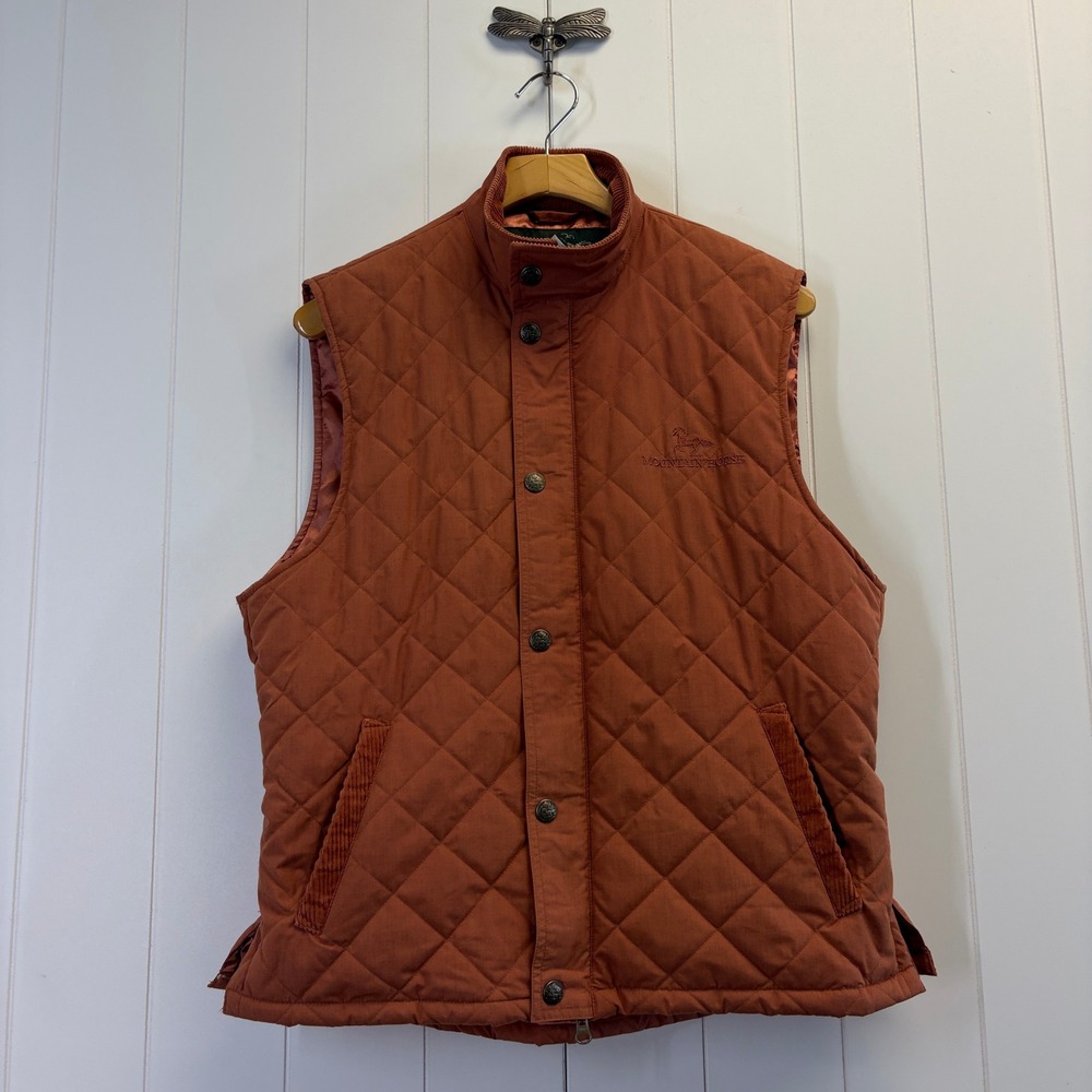 Mountain Horse Equestrian Riding Gilet Vest Women Large Quilted Country Barn